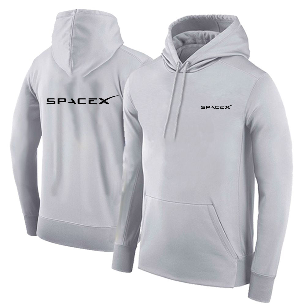 SpaceX Space X Logo 2022 Men&#39;s New Autumn And Spring High Quality Fashionable Printing Hip Hop Pullover Hot Hoodies Casual Tops