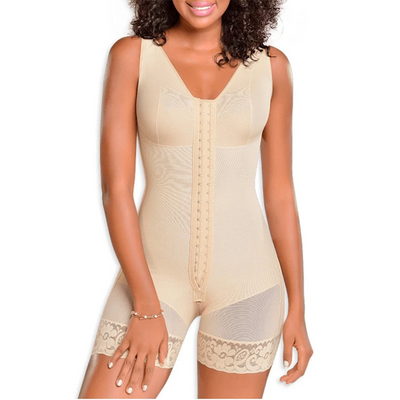 Breasted Tummy Body Sculpting Bodysuit Women's Seamless Firm Triple Control Shapewear Fajas Underwear Waist Trainer Plus Size