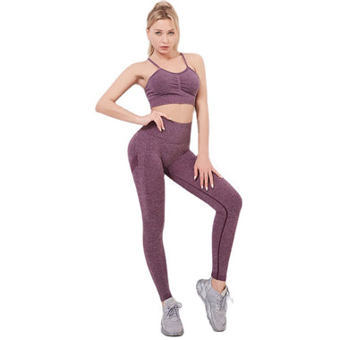 1/3PCS Seamless Women Yoga Set Workout Sportswear Gym Clothing Sports High Waist Legging Fitness Bra Yoga Suit Athletic Wear