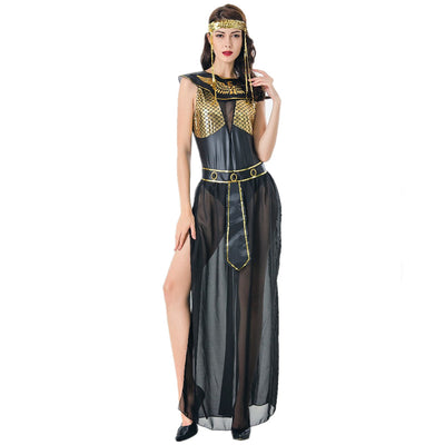 Purim Halloween Costumes Ancient Egypt Queen Cleopatra Costume Fancy Dress Egyptian Princess Cosplay Clothing for Adult Women