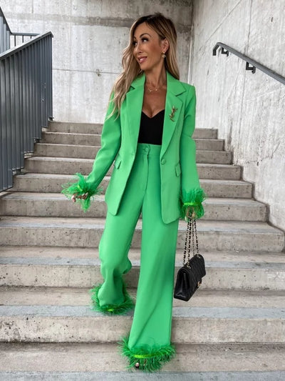 Autumn and winter 2022 new women&#39;s casual suit professional suit