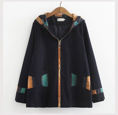 New oversize women trench coat spring autumn hooded windbreaker female plus size 4XL zipper casual outerwear 100kg can wear 3261