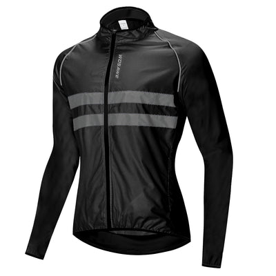 Running Jacket High Visibility MultiFunction Jersey Road MTB Bike Bicycle Windproof Quick Dry Rain Coat Windbreaker cycling