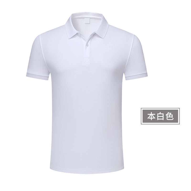 Summer New POLO Shirts High-end Fashion Business Casual Solid Color Lapel Short-sleeved Breathable And Comfortable T-shirt Tops
