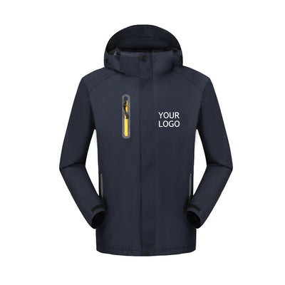 Custom Printing Logo Autumn Winter Softshell Jacket Outdoor Sports Wear Men Hiking Camping Skiing Trekking Male Female Jackets