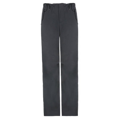 Combhasaki Women Casual Y2K Grunge Cargo Long Pants Solid Color Low-Rise Drawstring Relax-Fit Trousers Streetwear for Girls