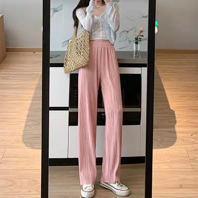 GOPLUS Women&#39;s Pants Summer Black Straight Casual Pants High Waist Trousers Broeken Dames 2022 Pantaloni Estivi Donna C60288