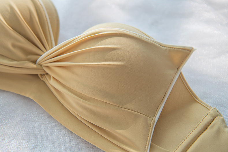 Cute fashionable lingerie sets comfortable breathable non-wireless bralette women&#39;s underwear bra set wholesale drop shipping