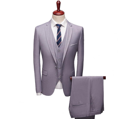 All Match Great Slim Fit Formal Suit Separates Pockets Business Suit Long Pants  for Work