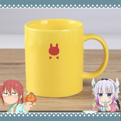 Anime Miss Kobayashi's Dragon Maid Tohru KannaKamui Ceramic Mug Cup Coffee Water Cup Fashion Drinking Cup Student Cosplay Gift