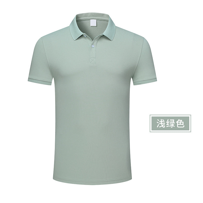 Summer New POLO Shirts High-end Fashion Business Casual Solid Color Lapel Short-sleeved Breathable And Comfortable T-shirt Tops